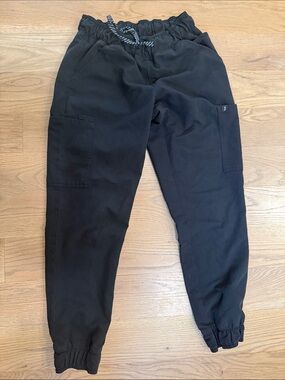 Jaanuu Black Utility Jogger Pants